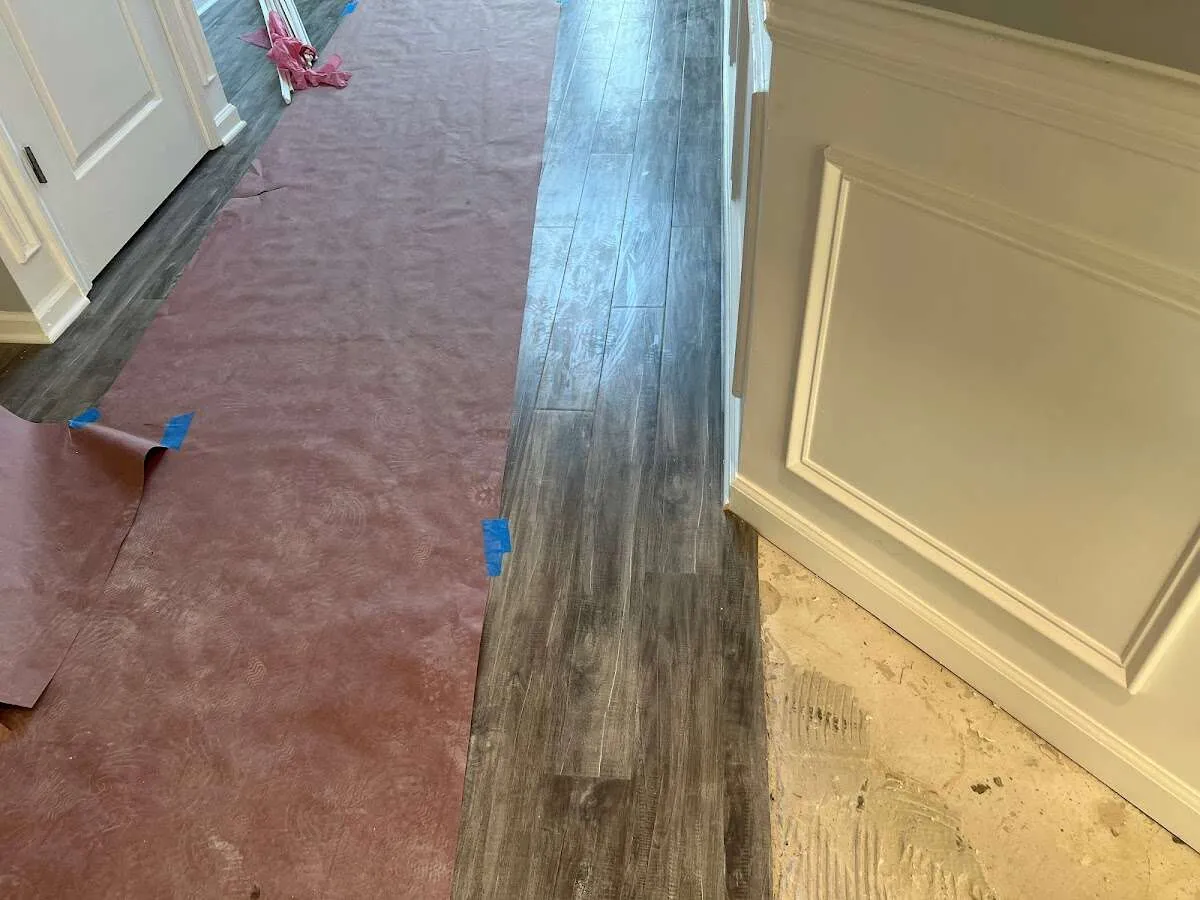 Completed marble shower restoration in Eastmont